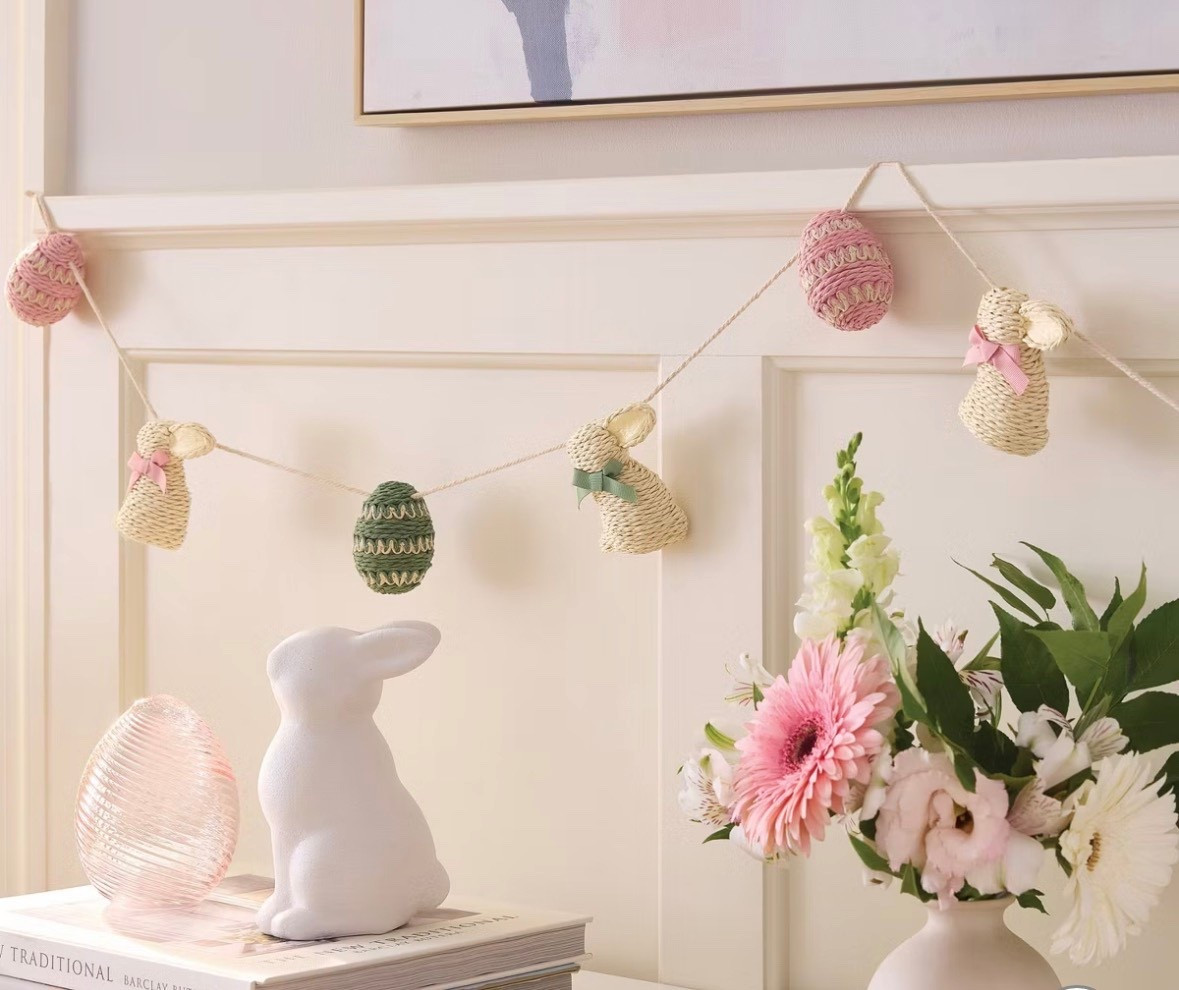 How cute is this bunny garland?! 

#LTKSaleAlert #LTKmomlife #LTKdayinmylife