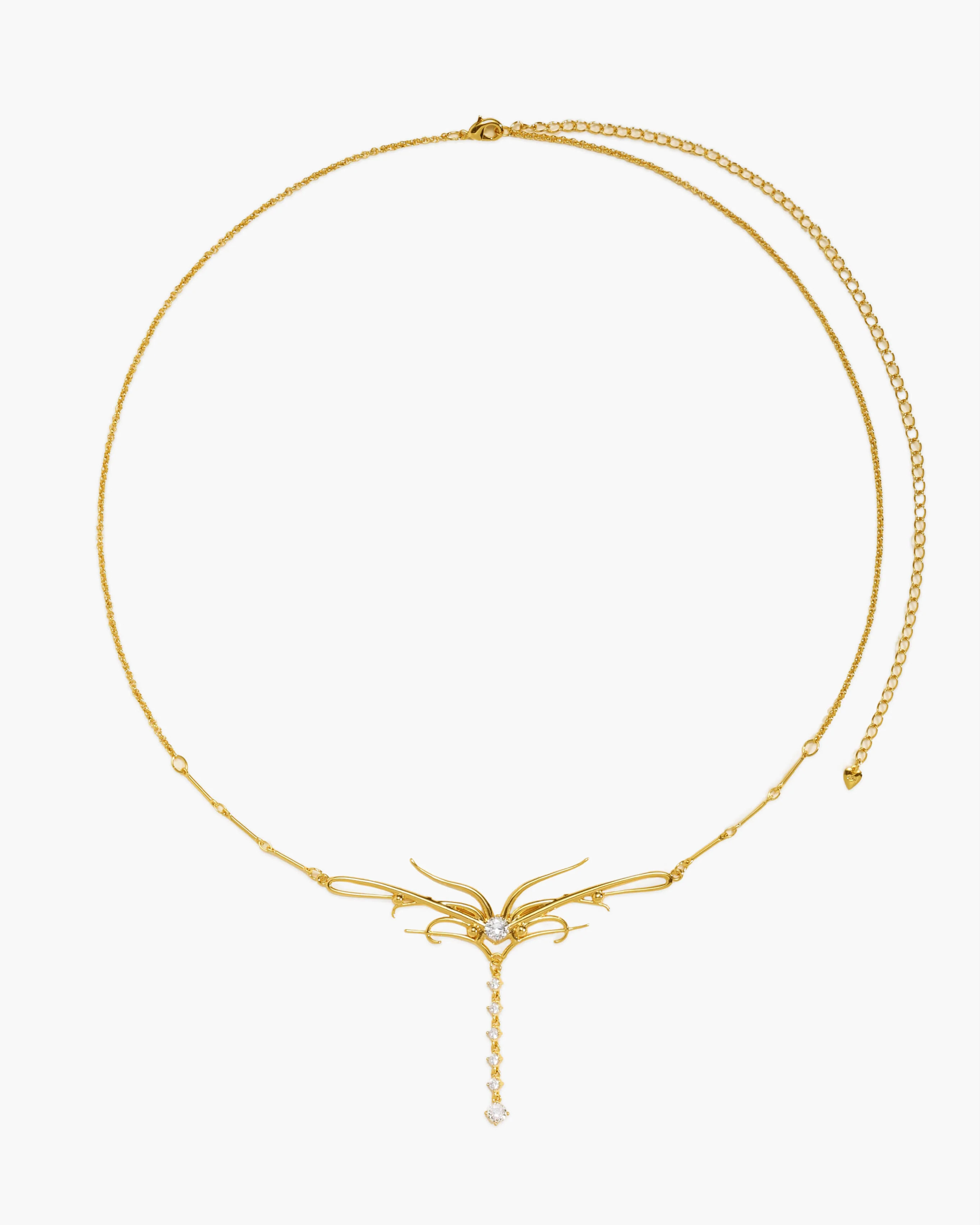 Dripping Waist Chain in Gold | Sculptural & Statement Waist Chain Jewelry | en route jewelry | en route jewelry