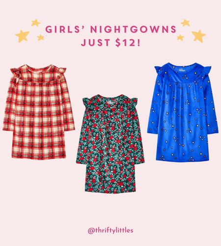 Our fave Cat & Jack snuggly soft pjs, but make it a nightgown! A score for just $12! 

#LTKkids #LTKfamily #LTKHoliday