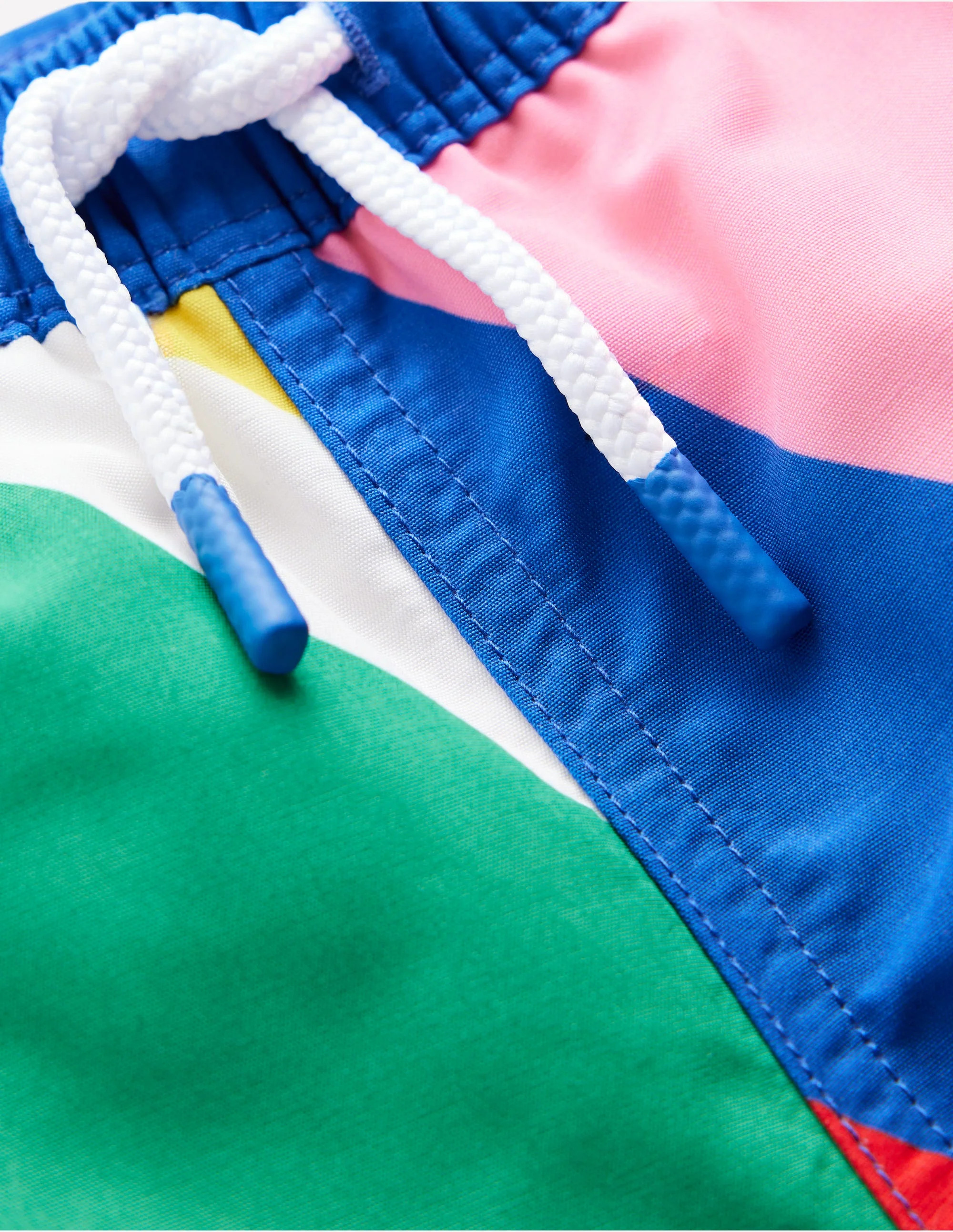 Swim Shorts-Multi Rainbow Swirl | Boden (US)