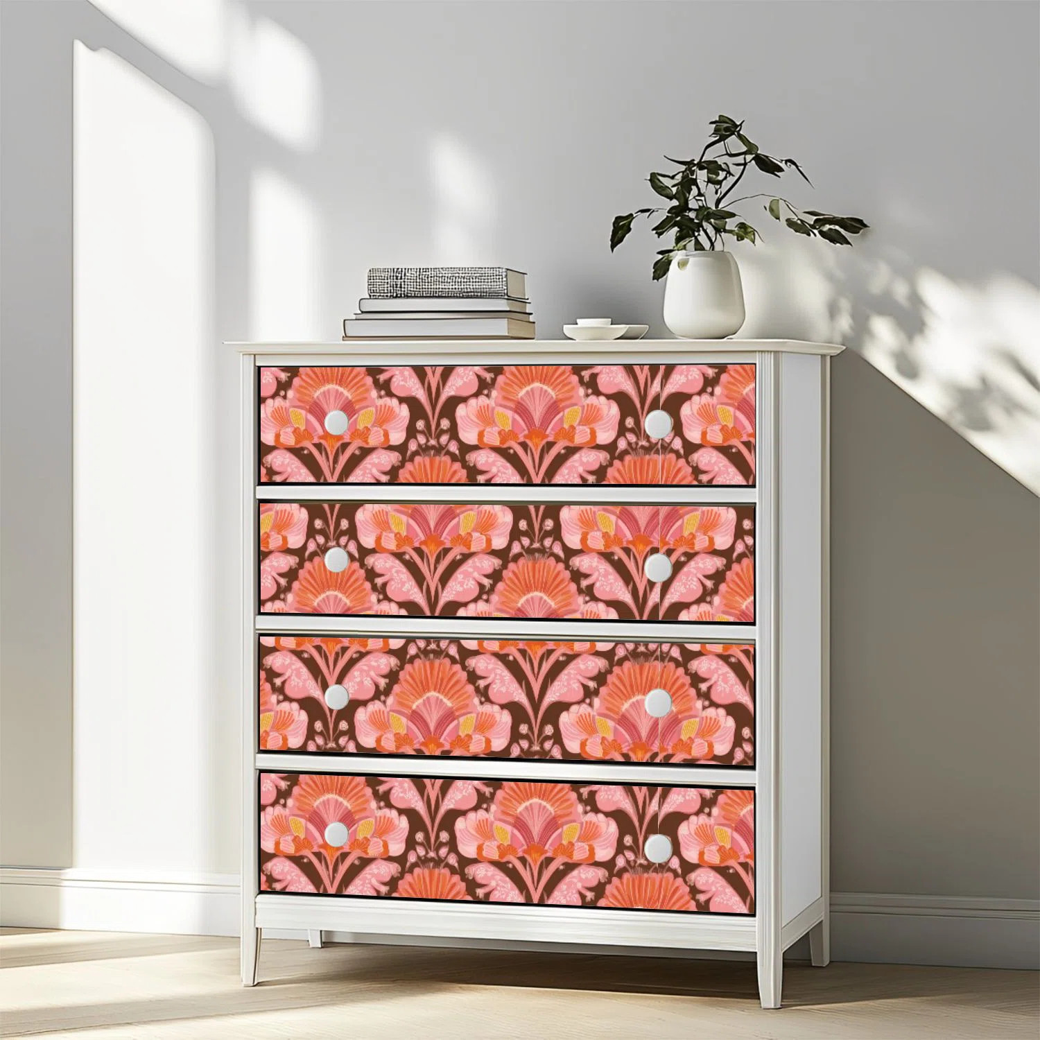 Peel and Stick Wallpaper Contact Paper Modern cute art deco Trendy abstract texture geometric Sel... | Wayfair North America