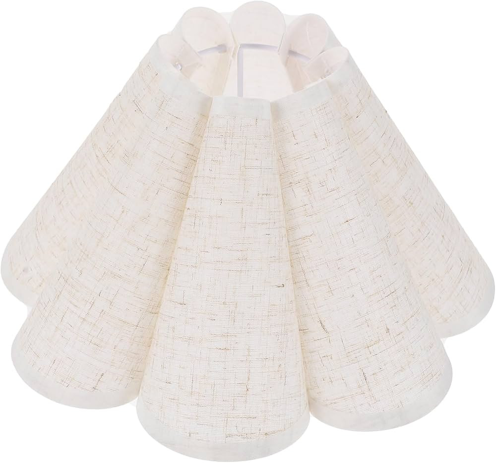 1pc Petal Table Lamp Shade Accessories Clip Desk Lamp E27 Bulb Chandelier Light Cover Cloth Lamps... | Amazon (US)
