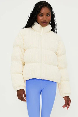 JoJo Puffer Jacket Snow Cap Cable | Beach Riot