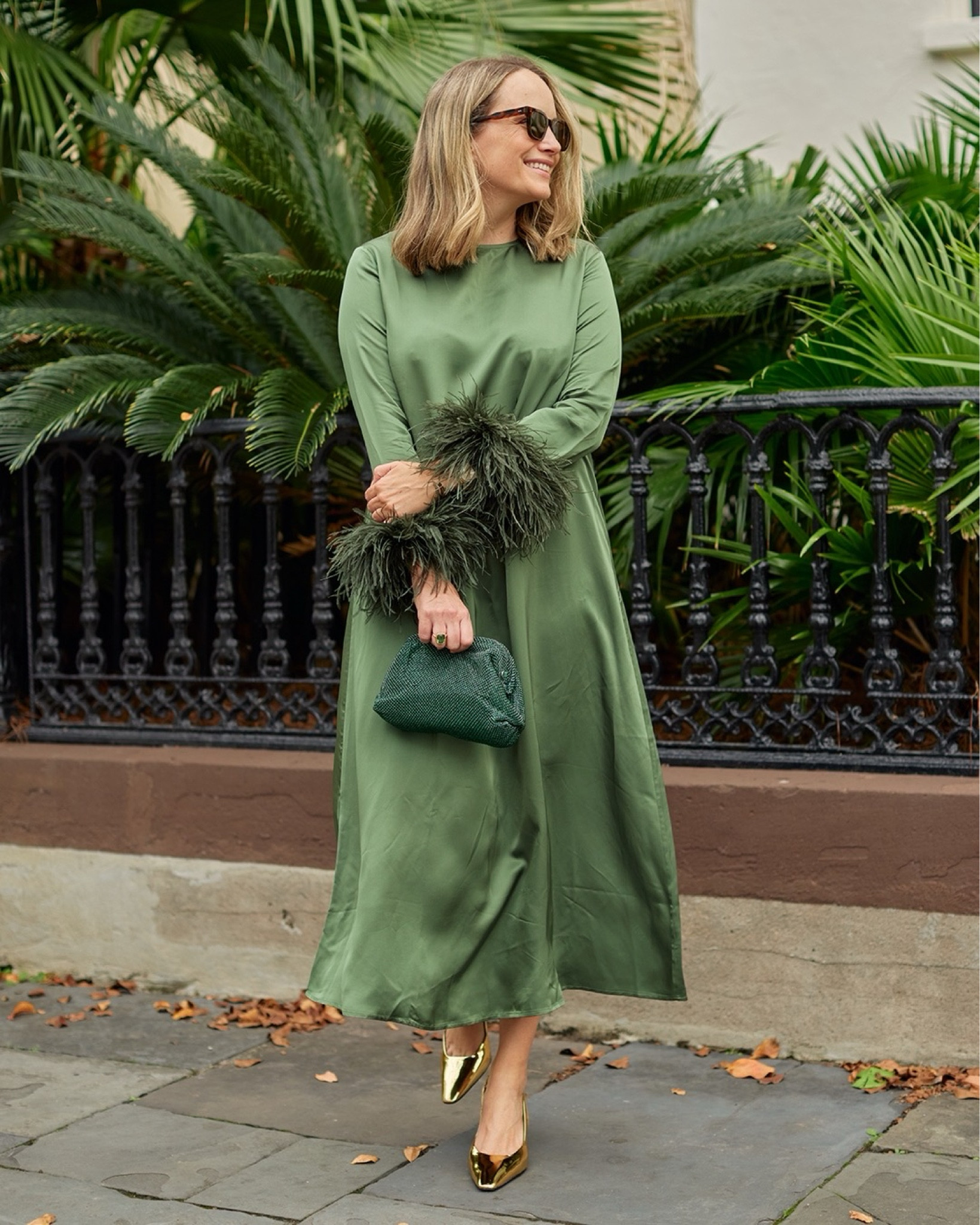 The most wonderful feather dress! 

#LTKover40 #LTKHoliday #LTKSeasonal