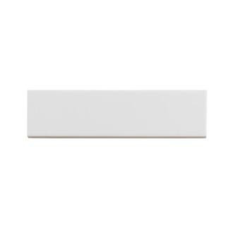 Arte 2 in. x 8 in. Matte Ceramic White Subway Tile (5.4 Sq ft/case) (50-pack) | The Home Depot