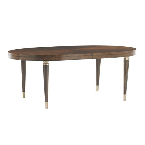 Lexington Tower Place Brown Drake Oval Dining Table 01 0706 872 | Bellacor | Bellacor