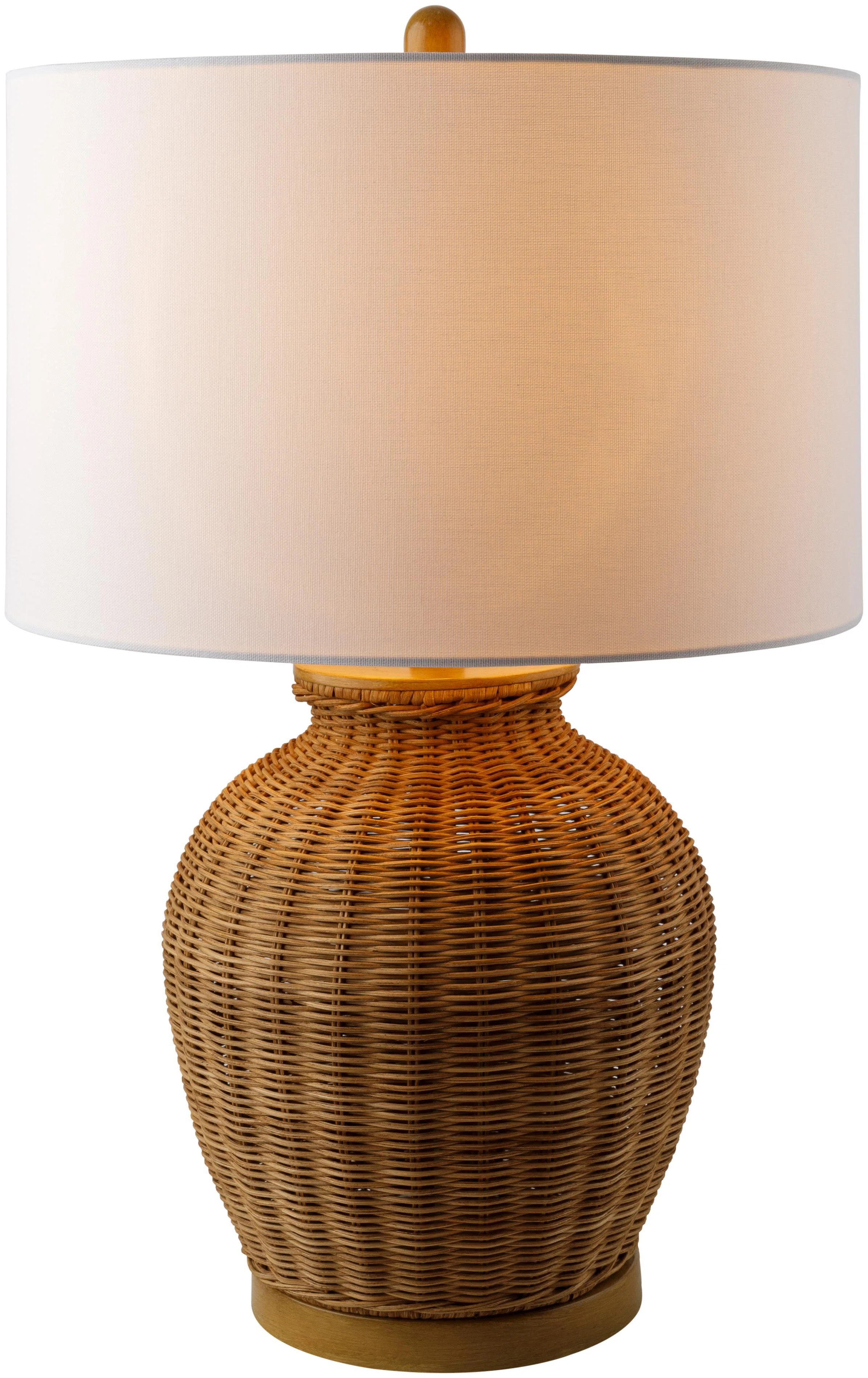 Beachcrest Home™ Brannen Rattan Table Lamp & Reviews | Wayfair | Wayfair North America