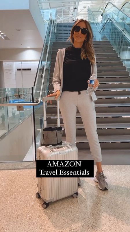 Amazon travel essentials 
Perfect luggage holder fit your phone , water and coffee 
Air tags gives me the piece of mind to know where my passport and luggage is all the time 🙌🏻✈️

#LTKtravel #LTKfamily #LTKunder50