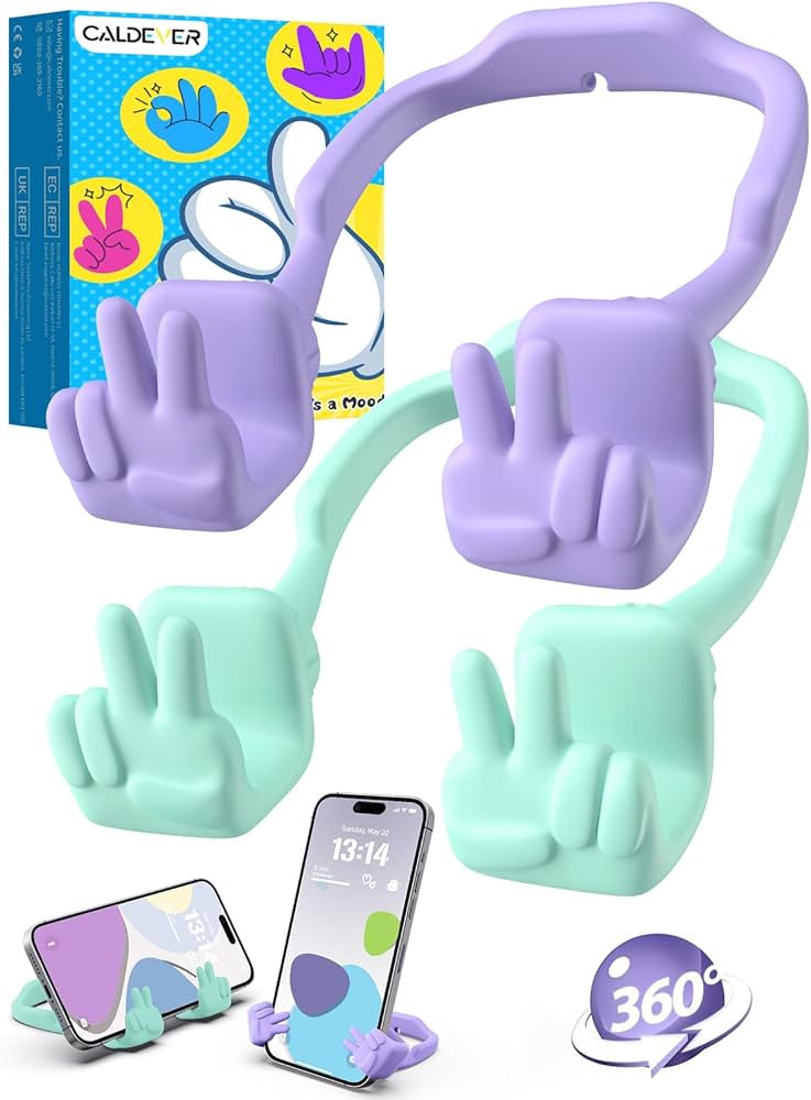 Easter Basket Stuffers for Teens Girls Boys Kids: Cell Phone Stand Upgrade Adjustable Peace Sign ... | Amazon (US)