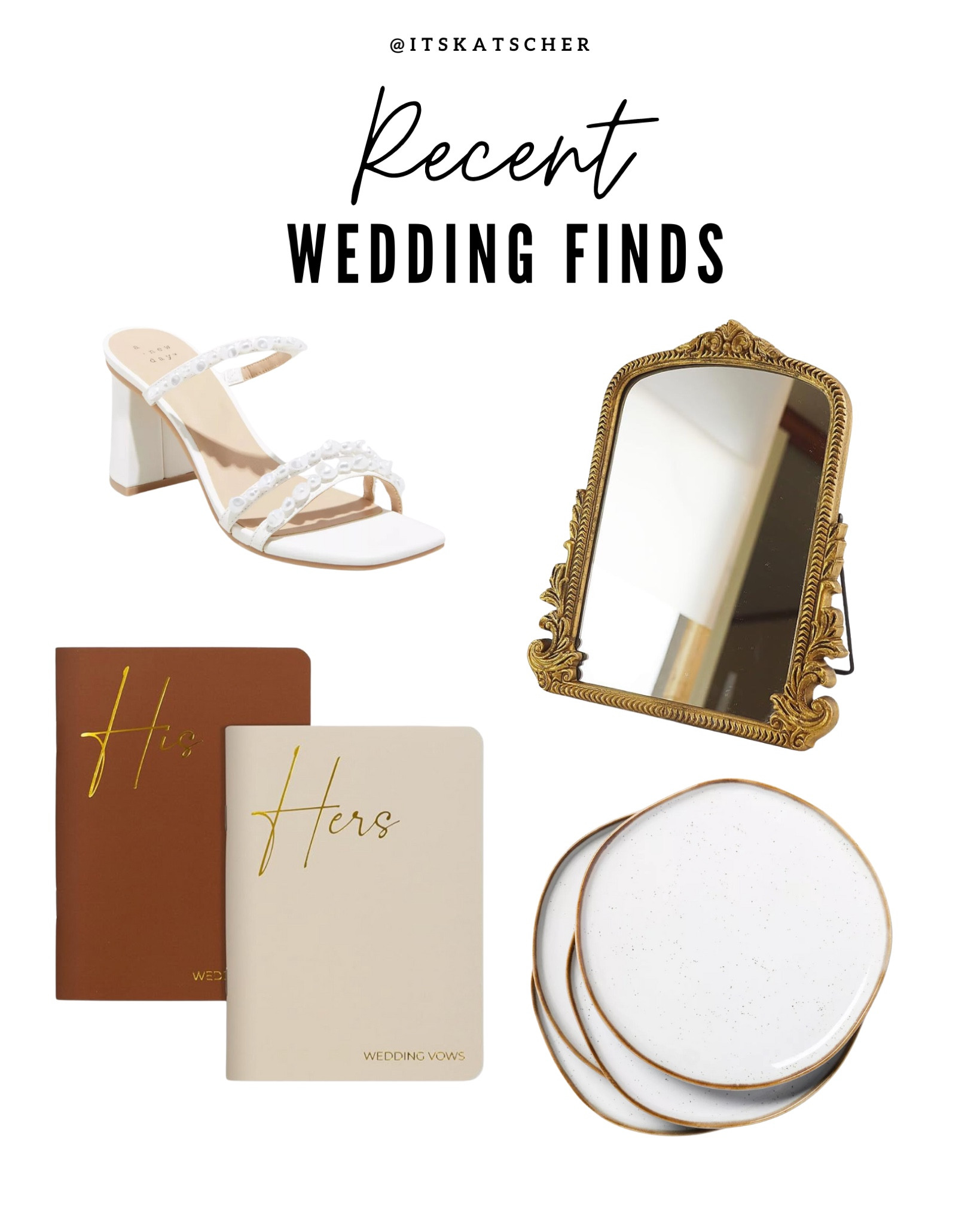 Recent wedding finds from Amazon and Target!! 



#LTKFindsUnder50 #LTKWedding #LTKSaleAlert