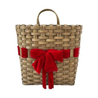 12" Red Bow Hanging Basket by Ashland® | Michaels Stores