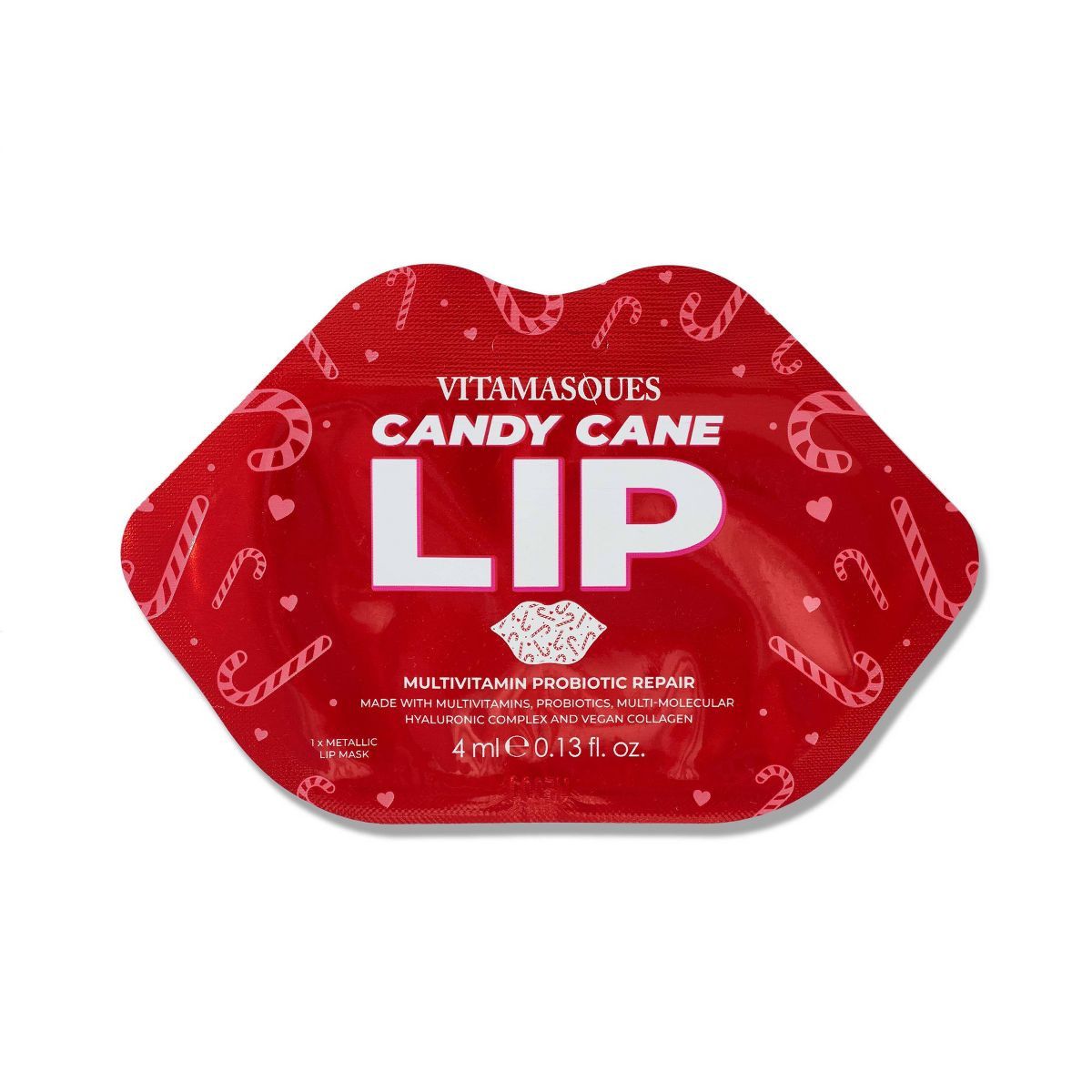 Vitamasques Candy Cane Lip Mask - 0.1 fl oz | Target