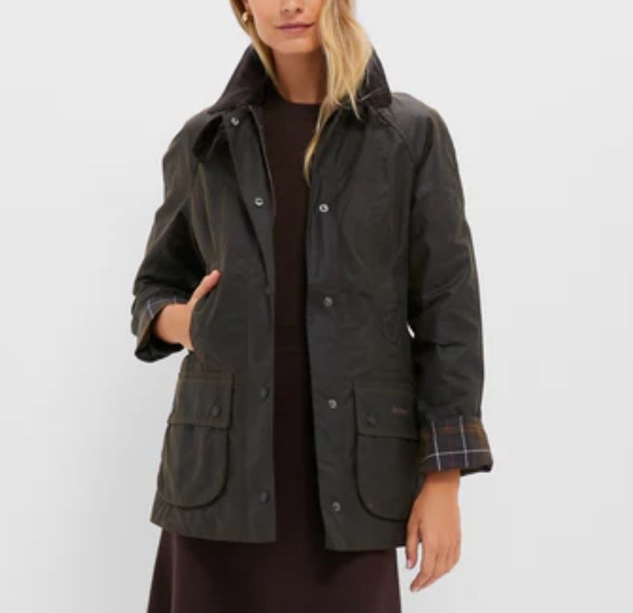 Barbour Classic Olive Beadnell Wax Jacket - I prefer to size up for an oversized fit! 

#LTKGiftGuide #LTKStyleTip #LTKHoliday