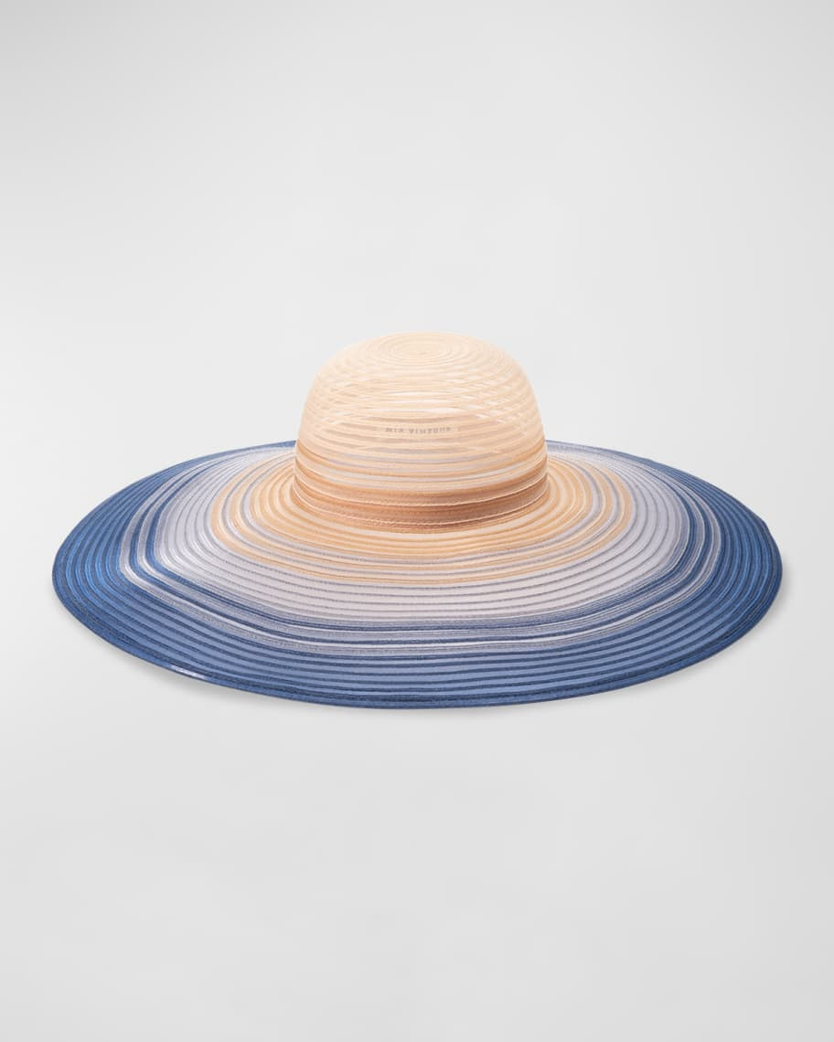 Eugenia Kim Sunny Ombre Large-Brim Hat | Neiman Marcus