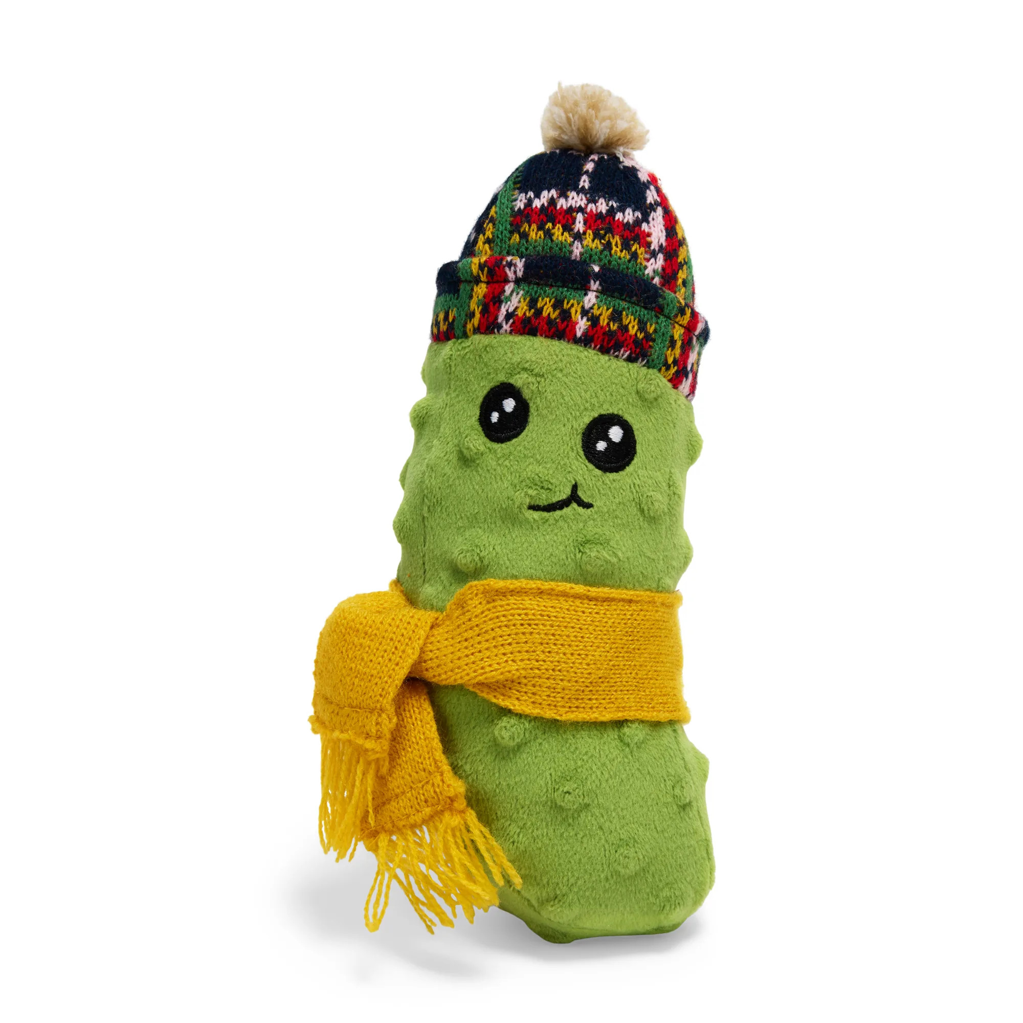 Merry Makings Beanie Pickle Plush Dog Toy, Small | Petco