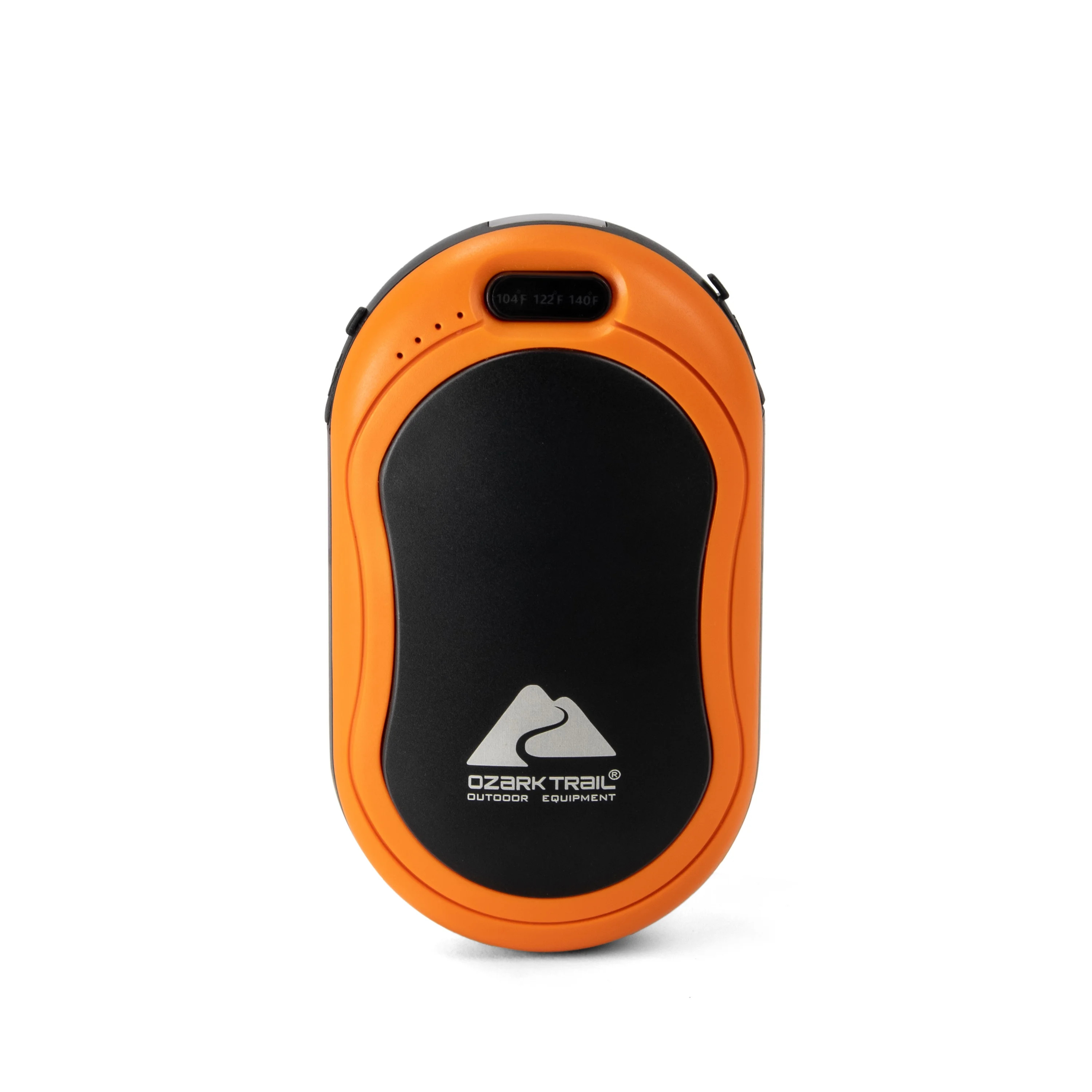 Ozark Trail 5200mAh Orange Rechargeable Portable 3 Temp Hand Warmer for Camping | Walmart (US)