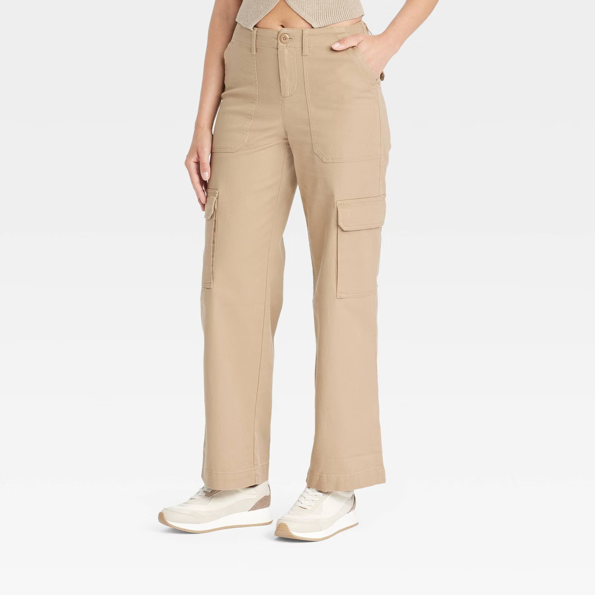 Women's Mid-Rise Straight Leg Utility Cargo Pants - Universal Thread™ | Target