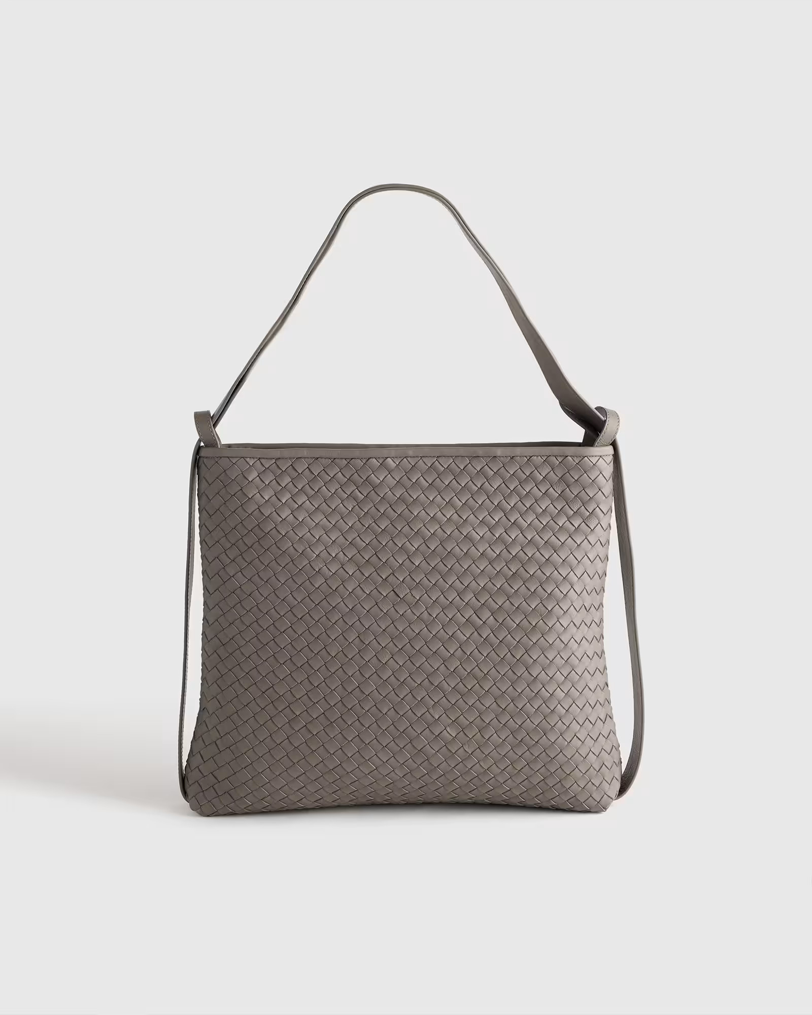 Italian Leather Handwoven Convertible Backpack | Quince