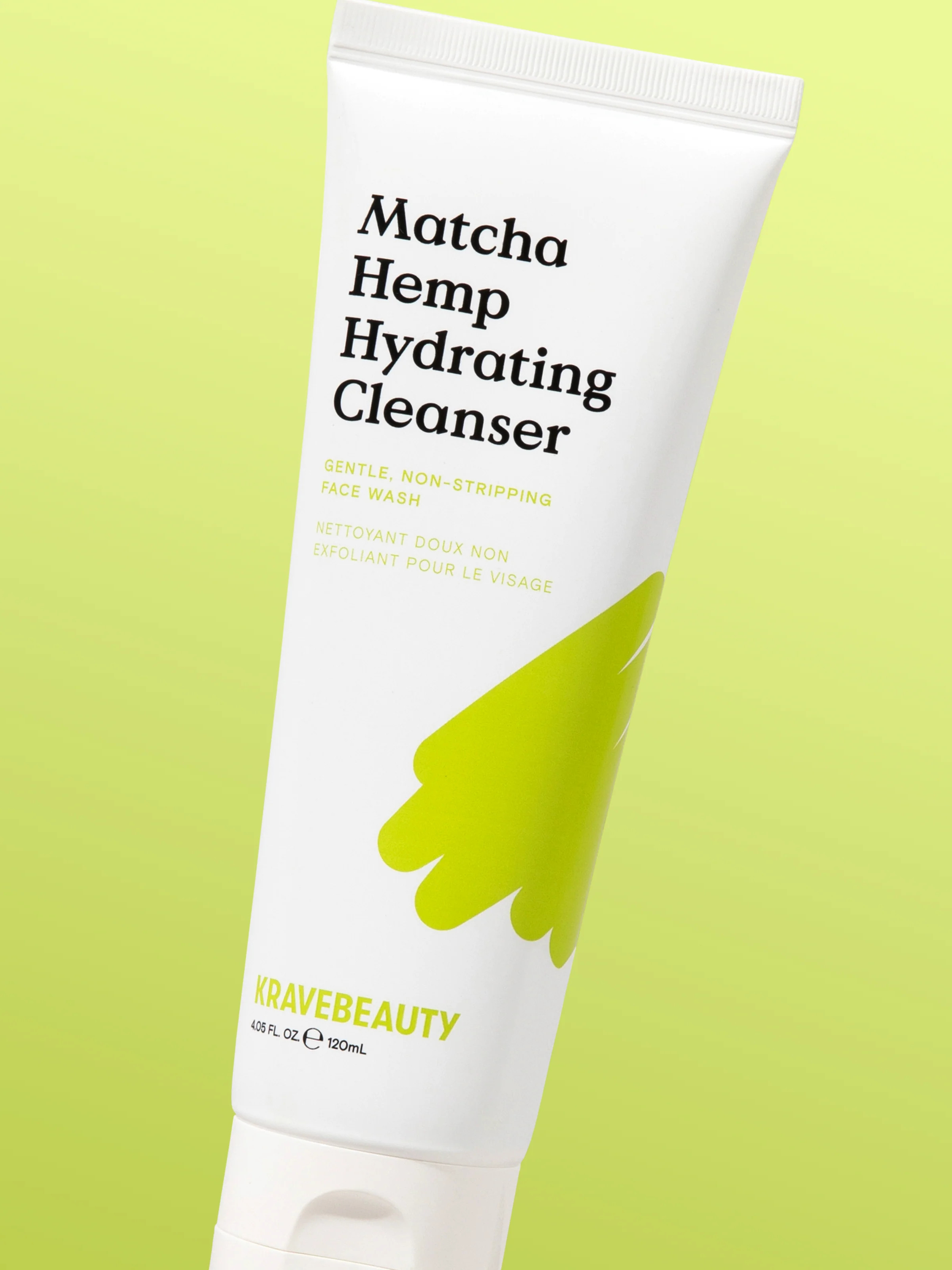 Matcha Hemp Hydrating Cleanser: Cleanser For Sensitive Skin | KraveBeauty