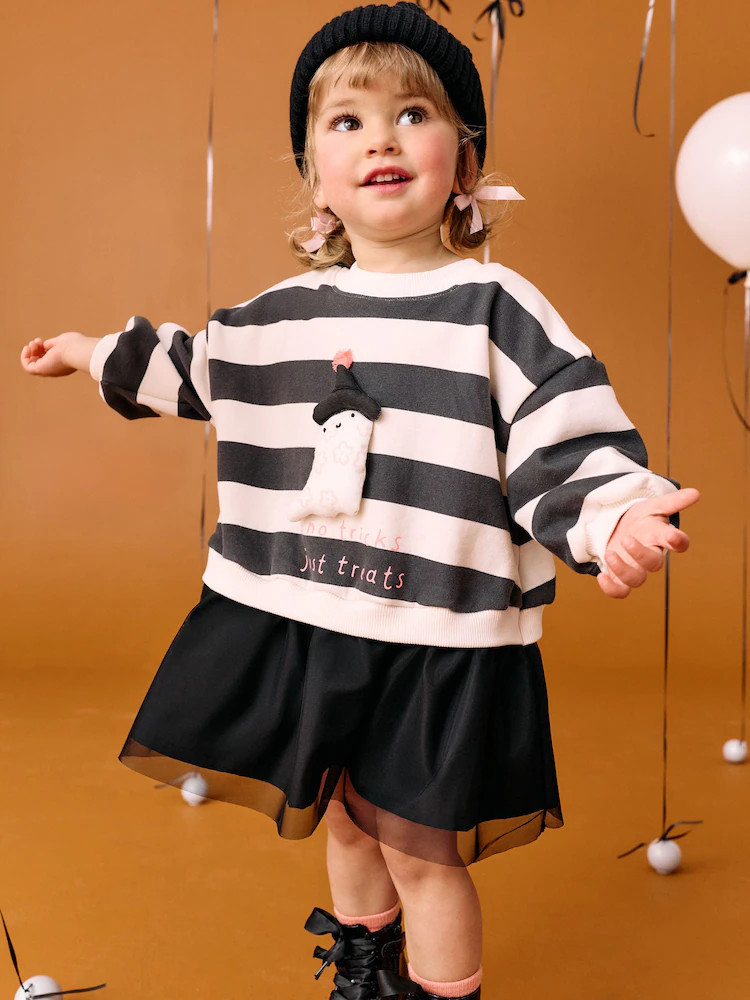 Buy Halloween Sweat Party Dress (3mths-7yrs) from Next USA | Next US