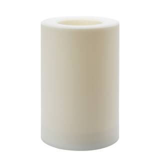 White 6" x 9" LED Outdoor Pillar Candle By Ashland® | Michaels Stores