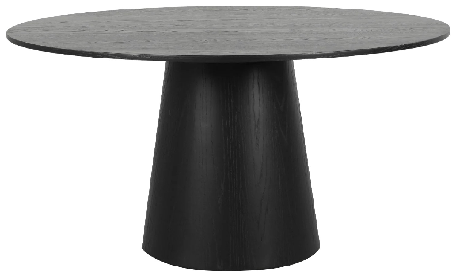 Orchid 60" Oak Round Pedestal Dining Table | Pop Maison