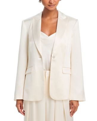 Cinq à Sept Georgia Satin Blazer  | Bloomingdale's Women | Bloomingdale's (US)