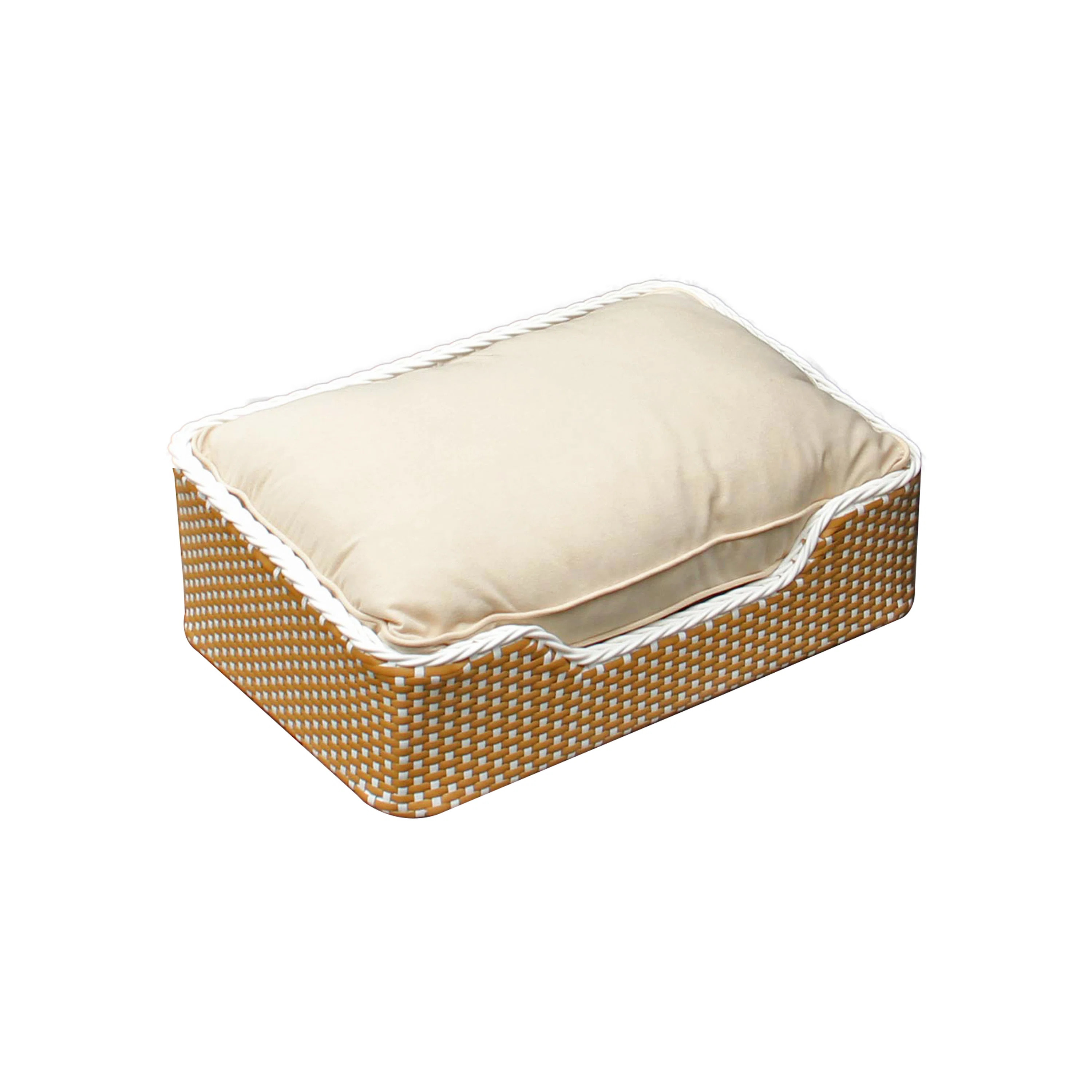 Tucker Murphy Pet™ Paleis Wicker Pet Bed - Brown & Reviews | Wayfair | Wayfair North America