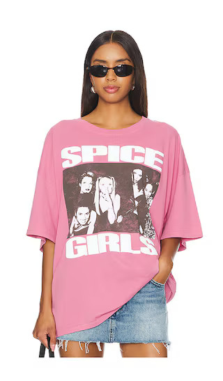 Spice Girls Photo Tee in Pink Taffy | Revolve Clothing (Global)