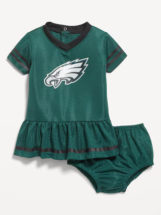 NFL™ Philadelphia Eagles™ Graphic Mesh Dress and Shorts Set for Baby | Old Navy (US)