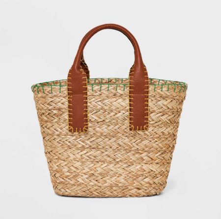Straw mini tote handbag. So cute for spring! 

#LTKFind #LTKitbag #LTKstyletip