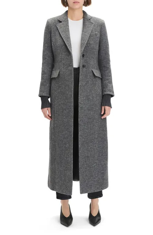 Favorite Daughter The City Coat in Grey Twill at Nordstrom, Size Xx-Small | Nordstrom