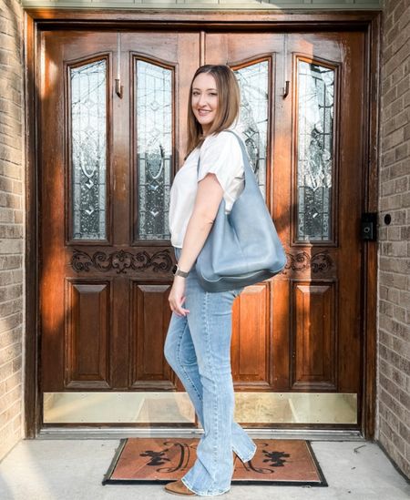 We love this oversized bag - the trend of the season. It has a great shape and you can just tell it holds a ton! 

#LTKfindsunder50 #LTKSeasonal #LTKstyletip