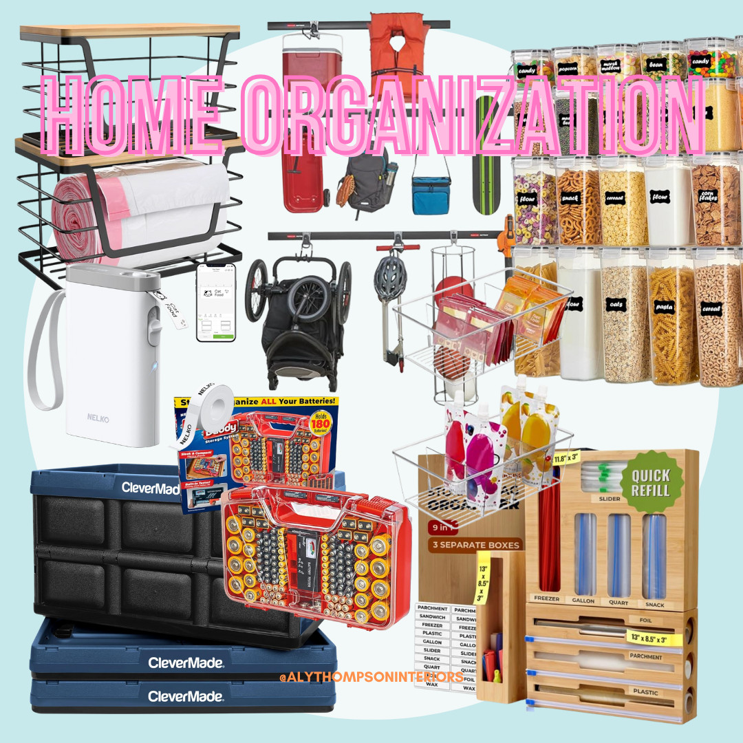 Home Organization| Garage Organization | Pantry Storage | Battery Box | Labeler | Kitchen Organization 

 #LTKSeasonal #LTKHome #LTKFindsUnder100