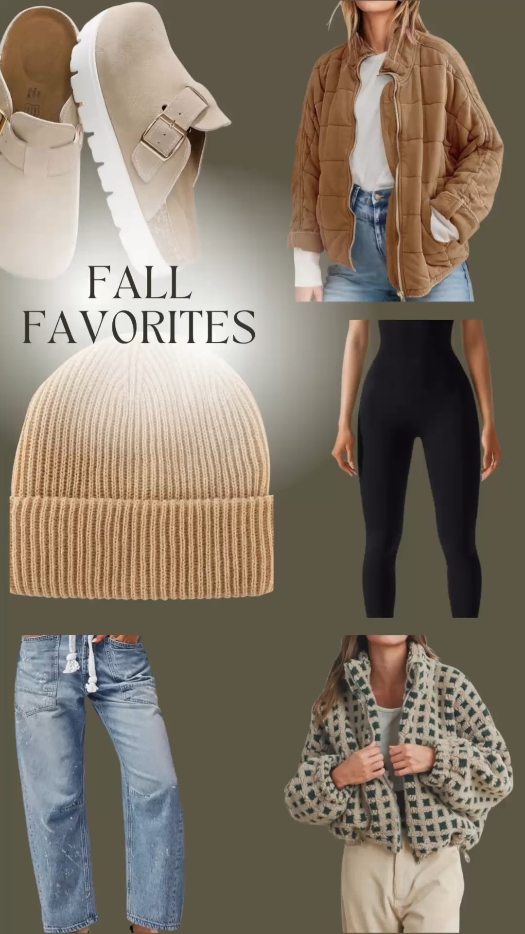 fall style finds wrapped up in one video 🍂 from cozy jackets to trending clogs, everyday jumpsuits, trending bags, and barrel jeans. these are pieces I’ll be living in this season! 

#LTKSeasonal #LTKFindsUnder50 #LTKStyleTip