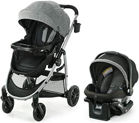 Graco Modes Pramette Travel System | Includes Baby Stroller with True Bassinet Mode, Reversible Seat | Amazon (US)