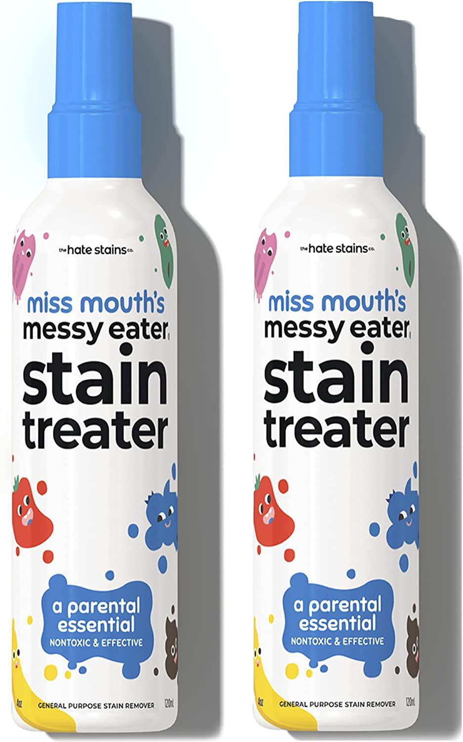 HATE STAINS CO Stain Remover for Clothes - 4oz 2 Pack of Newborn & Baby Essentials - Miss Mouth's... | Amazon (US)