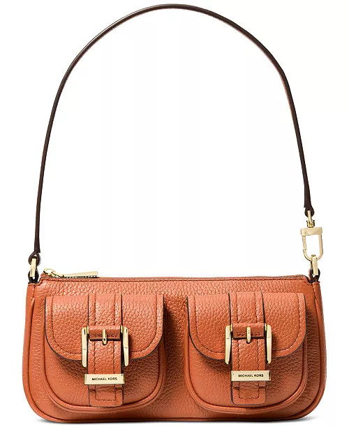 Zoe Small Leather Convertible Shoulder Bag | Macy's