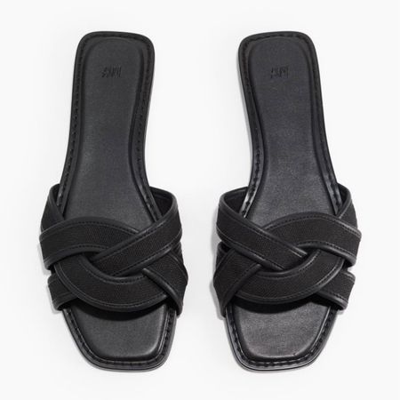 Braided slide sandals, come in brown and black! 

#LTKshoecrush #LTKstyletip #LTKfindsunder50