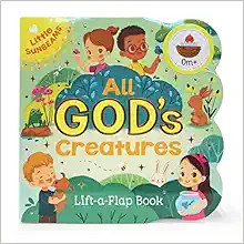 All God's Creatures - Lift-a-Flap Board Book Gift for Easter Basket Stuffer, Christmas, Baptisms,... | Amazon (US)