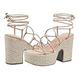 Marc Fisher Women's Oliver Espadrille Wedge Sandal | Amazon (US)