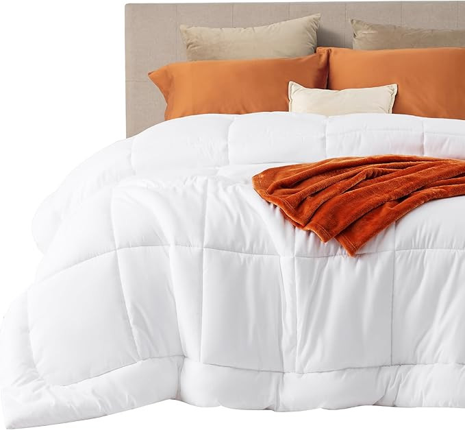 Bedsure Comforter Duvet Insert - Quilted Comforters Oversized King Size, All Season Duvet, Down A... | Amazon (US)