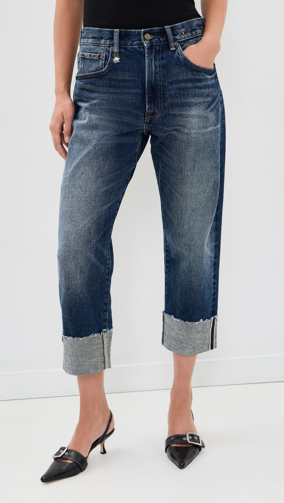 R13 Cuffed X-Bf Jeans | Shopbop | Shopbop