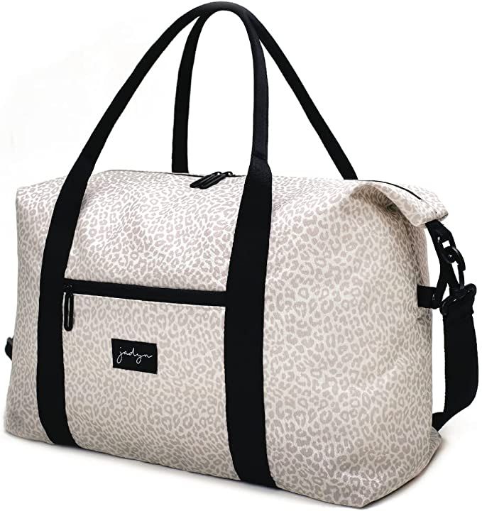 Jadyn Lola Travel Bag, Weekender/Overnight Duffel, Gym Tote Bag for Women (Desert Leopard) | Amazon (US)