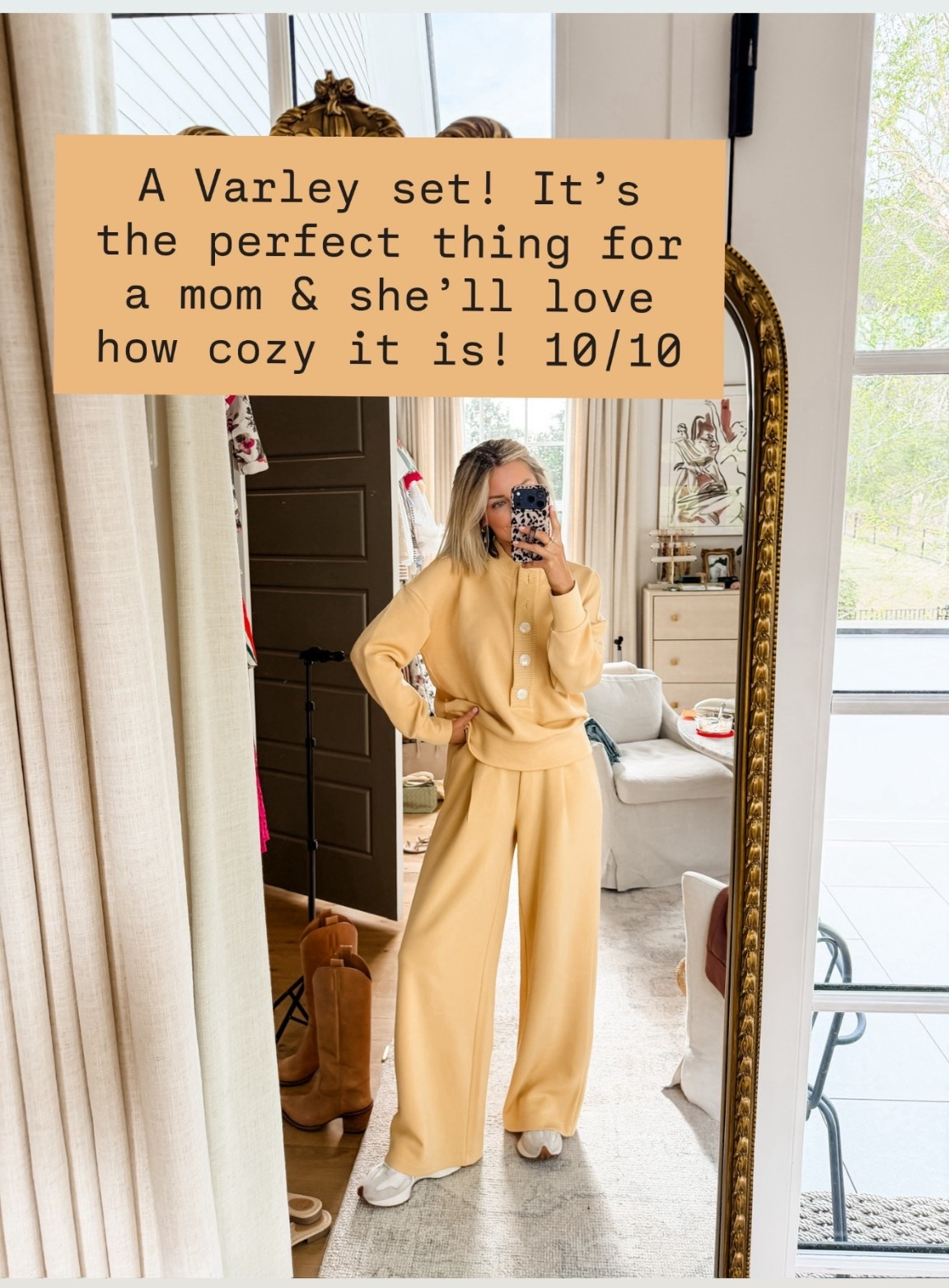 A Varley matching set would make such a great gift for any mom! I wear mine all the time! Wearing S.

Loverly Grey, Varley, matching set, travel outfit ideas, Mother’s Day giftt

#LTKMothersDay #LTKTravel #LTKootd