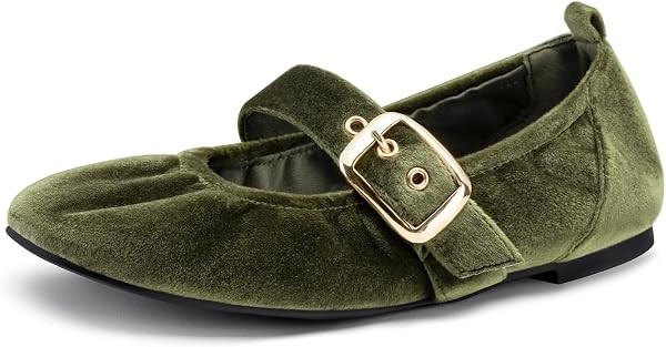 FITORY Mary Jane Shoes Ballet Flats for Women Dressy Casual Business | Amazon (US)
