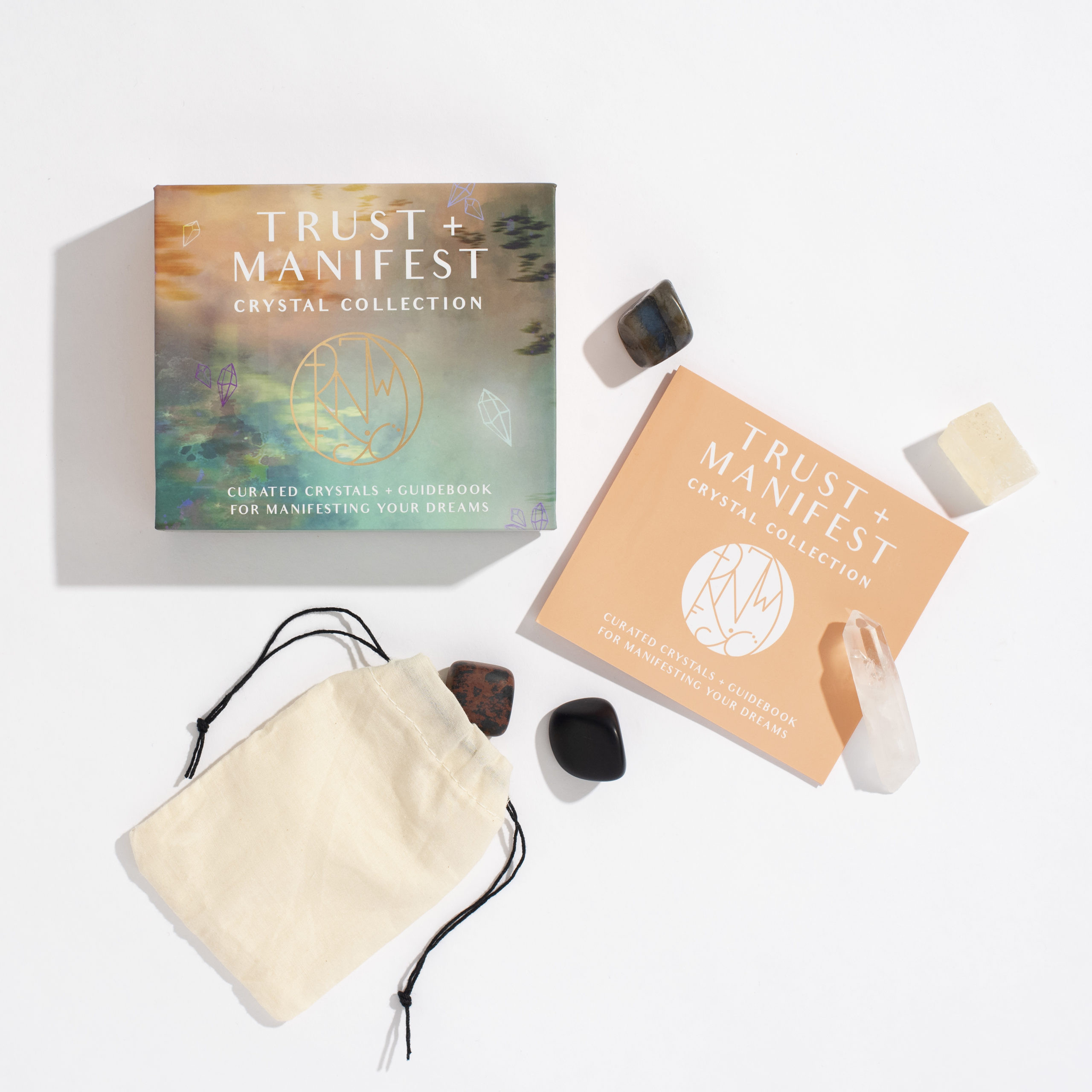 Trust + Manifest Crystal Collection  |  Shoppe Geo | Shoppe Geo