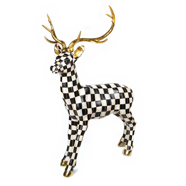 Courtly Check® Standing Deer | Wayfair Professional