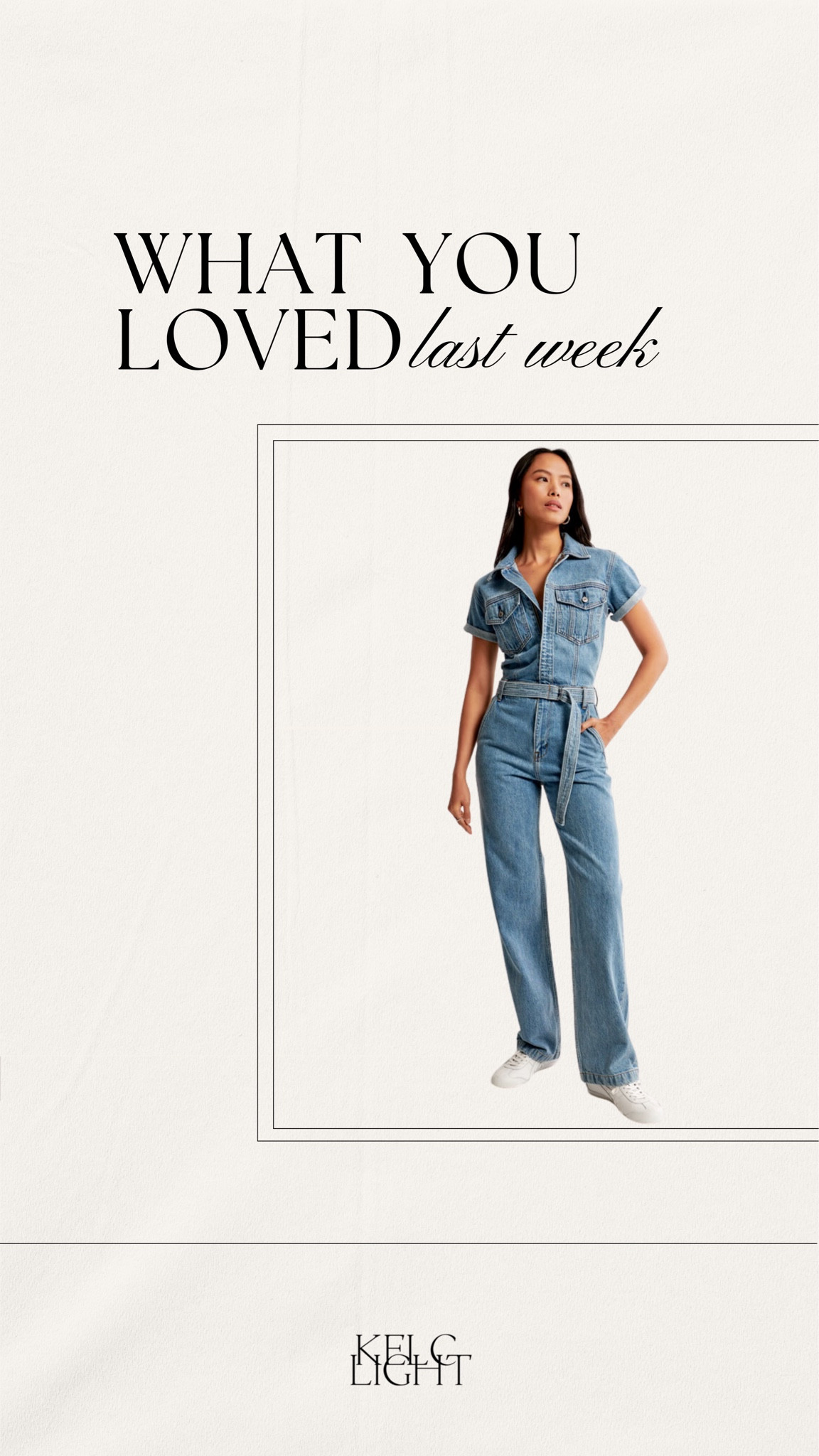 What you loved last week🤍 I got a large in this jumpsuit #abercrombie #jumpsuit 

#LTKmidsize #LTKstyletip