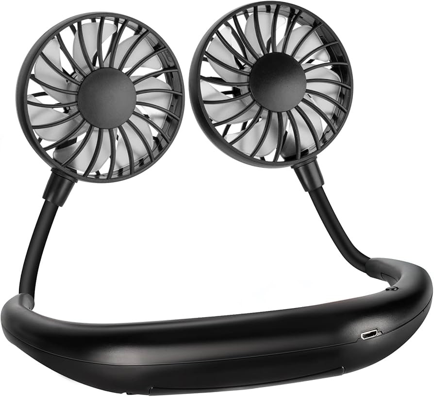 BOSONER Neck Fan Rechargeable Portable Women: Head Fan for Neck Round Cooling - Neck Fans Holiday... | Amazon (UK)